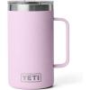 YETI Rambler 24 oz Mug, Vacuum Insulated, Stainless Steel with MagSlider Lid(Cherry Blossom – Textured)