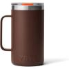 YETI Rambler 24 oz Mug, Vacuum Insulated, Stainless Steel with MagSlider Lid(Wetlands Brown)