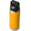 YETI Rambler 26 oz Bottle, Vacuum Insulated, Leakproof, Stainless Steel with Chug Cap(Beekeeper)