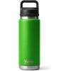 YETI Rambler 26 oz Bottle, Vacuum Insulated, Leakproof, Stainless Steel with Chug Cap(Canopy Green)