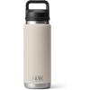 YETI Rambler 26 oz Bottle, Vacuum Insulated, Leakproof, Stainless Steel with Chug Cap(Cape Taupe)