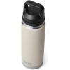 YETI Rambler 26 oz Bottle, Vacuum Insulated, Leakproof, Stainless Steel with Chug Cap(Cape Taupe)