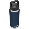 YETI Rambler 26 oz Bottle, Vacuum Insulated, Leakproof, Stainless Steel with Chug Cap(Navy)
