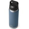 YETI Rambler 26 oz Bottle, Vacuum Insulated, Leakproof, Stainless Steel with Chug Cap(Nordic Blue)