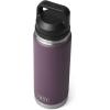 YETI Rambler 26 oz Bottle, Vacuum Insulated, Leakproof, Stainless Steel with Chug Cap(Nordic Purple)
