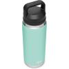 YETI Rambler 26 oz Bottle, Vacuum Insulated, Leakproof, Stainless Steel with Chug Cap(Seafoam)