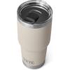 YETI Rambler 30 oz Stainless Steel Vacuum Insulated Tumbler w/MagSlider Lid, Navy(Cape Taupe)