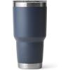 YETI Rambler 30 oz Stainless Steel Vacuum Insulated Tumbler w/MagSlider Lid, Navy(Navy)