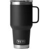 YETI Rambler 30 oz Travel Mug, Stainless Steel, Vacuum Insulated with Stronghold Lid(Black)