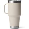 YETI Rambler 30 oz Travel Mug, Stainless Steel, Vacuum Insulated with Stronghold Lid(Cape Taupe)