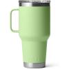 YETI Rambler 30 oz Travel Mug, Stainless Steel, Vacuum Insulated with Stronghold Lid(Key Lime)