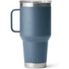 YETI Rambler 30 oz Travel Mug, Stainless Steel, Vacuum Insulated with Stronghold Lid(Nordic Blue)