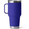 YETI Rambler 30 oz Travel Mug, Stainless Steel, Vacuum Insulated with Stronghold Lid(Offshore Blue)