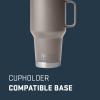 YETI Rambler 30 oz Travel Mug, Stainless Steel, Vacuum Insulated with Stronghold Lid(Sharptail Taupe)
