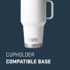 YETI Rambler 30 oz Travel Mug, Stainless Steel, Vacuum Insulated with Stronghold Lid(White)