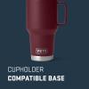 YETI Rambler 30 oz Travel Mug, Stainless Steel, Vacuum Insulated with Stronghold Lid(Wild Vine Red)