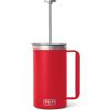 YETI Rambler 34 oz. French Press Coffee Maker, Rescue Red(Rescue Red)