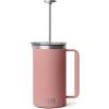 YETI Rambler 34 oz. French Press Coffee Maker, Rescue Red(Sandstone Pink)