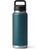 YETI Rambler 36 oz Bottle, Vacuum Insulated, Leakproof, Stainless Steel with Chug Cap(Agave Teal)