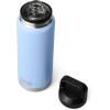 YETI Rambler 36 oz Bottle, Vacuum Insulated, Leakproof, Stainless Steel with Chug Cap(Big Sky Blue)