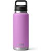 YETI Rambler 36 oz Bottle, Vacuum Insulated, Leakproof, Stainless Steel with Chug Cap(Desert Bloom)