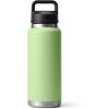 YETI Rambler 36 oz Bottle, Vacuum Insulated, Leakproof, Stainless Steel with Chug Cap(Key Lime)
