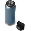 YETI Rambler 36 oz Bottle, Vacuum Insulated, Leakproof, Stainless Steel with Chug Cap(Nordic Blue)