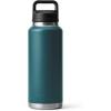 YETI Rambler 46 oz Bottle, Vacuum Insulated, Leakproof, Stainless Steel with Chug Cap(Agave Teal)