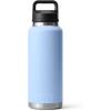 YETI Rambler 46 oz Bottle, Vacuum Insulated, Leakproof, Stainless Steel with Chug Cap(Big Sky Blue)