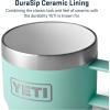 YETI Rambler 6 oz Stackable Mug, Stainless Steel, Vacuum Insulated Espresso/Coffee Mug, 2 Pack(Seafoam)