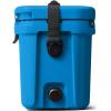 YETI Roadie 15 Hard Cooler with DoubleDuty Shoulder Strap(Big Wave Blue)