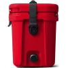 YETI Roadie 15 Hard Cooler with DoubleDuty Shoulder Strap(Rescue Red)