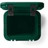YETI Roadie 24 2.0 Hard Cooler with DoubleDuty Shoulder Strap and Drain Plug(Black Forest Green)