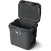 YETI Roadie 24 2.0 Hard Cooler with DoubleDuty Shoulder Strap and Drain Plug(Charcoal)