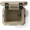 YETI Roadie 24 2.0 Hard Cooler with DoubleDuty Shoulder Strap and Drain Plug(Tan)