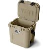 YETI Roadie 24 2.0 Hard Cooler with DoubleDuty Shoulder Strap and Drain Plug(Tan)