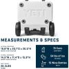 YETI Roadie 48 Wheeled Cooler with Retractable Periscope Handle(White)