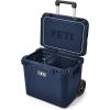 YETI Roadie 60 Wheeled Cooler with Retractable Periscope Handle(Navy)