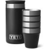 YETI Shot Glasses with Carrying Case, Set of 4(Black)