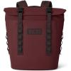 YETI Hopper M Series Backpack Soft Sided Coolers with MagShield Access(Wild Vine Red)