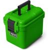 YETI LoadOut 15 GoBox Divided Waterproof Cargo Case, Dry Box, Camera Case, Fishing Tackle Box, Charcoal(Canopy Green)