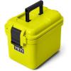 YETI LoadOut 15 GoBox Divided Waterproof Cargo Case, Dry Box, Camera Case, Fishing Tackle Box, Charcoal(Firefly Yellow)