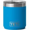 YETI Rambler 10 oz Stackable Lowball 2.0, Vacuum Insulated, Stainless Steel with MagSlider Lid, Black Stone(Big Wave Blue)