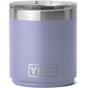YETI Rambler 10 oz Stackable Lowball 2.0, Vacuum Insulated, Stainless Steel with MagSlider Lid, Black Stone(Cosmic Lilac)