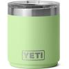 YETI Rambler 10 oz Stackable Lowball 2.0, Vacuum Insulated, Stainless Steel with MagSlider Lid, Black Stone(Key Lime)