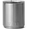 YETI Rambler 10 oz Stackable Lowball 2.0, Vacuum Insulated, Stainless Steel with MagSlider Lid, Black Stone(Stainless Steel)