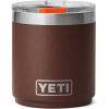 YETI Rambler 10 oz Stackable Lowball 2.0, Vacuum Insulated, Stainless Steel with MagSlider Lid, Black Stone(Wetlands Brown)