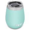 YETI Rambler 10 oz Wine Tumbler, Vacuum Insulated, Stainless Steel with MagSlider Lid, Seafoam(Seafoam)