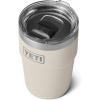 YETI Rambler 16 oz Stackable Tumbler, Vacuum Insulated, Stainless Steel with MagSlider Lid(Cape Taupe)
