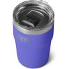 YETI Rambler 16 oz Stackable Tumbler, Vacuum Insulated, Stainless Steel with MagSlider Lid(Ultramarine Violet)